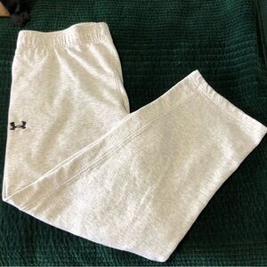 Under Armour Light Gray Sweat Pants 2XL